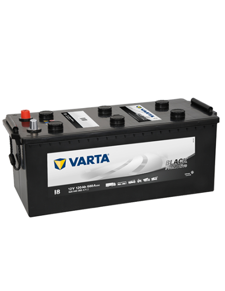 Batería de camión 120Ah-680EN- I8-VARTA PROMOTIVE BLACK